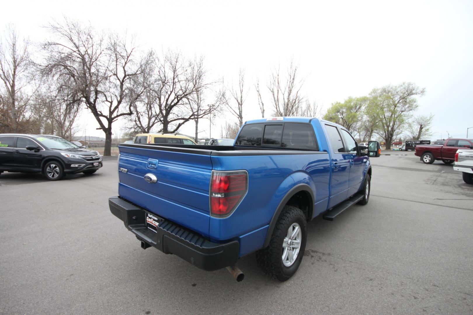 2013 Blue Flame Metallic /Black Leather Ford F-150 FX4 (1FTFW1ETXDF) with an 3.5L Ecoboost V6 engine, Automatic transmission, located at 4562 State Avenue, Billings, MT, 59101, (406) 896-9833, 45.769516, -108.526772 - Photo#9